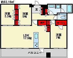 グランドメゾンガーデンシティ小倉 15階
