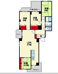 アビタシオン・アン 3階