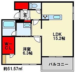 シャーメゾンステージ新成 2階
