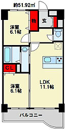 ニューシティアパートメンツ南小倉 I 8階