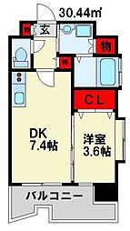 間取図画像 1DK