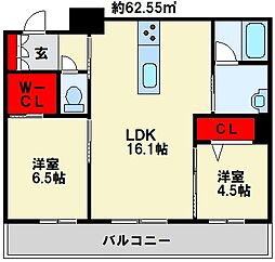 グランカルム足立 3階/302