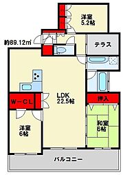 リヴィエールグレース緑ヶ丘 4階/407