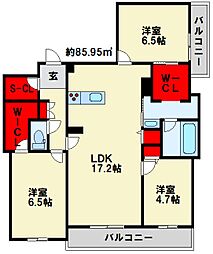 シャーメゾン日明 3階