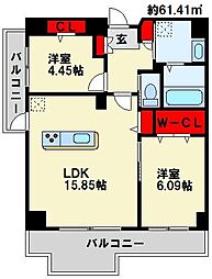 ピュアライフ金田 7階/701