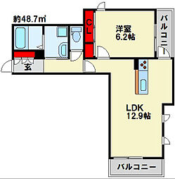 シャーメゾン原町 2階/203