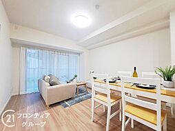 ライオンズマンション富雄D棟　中古マンション 4LDKのリビング/ダイニング