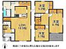 間取り：3LDKの間取りです