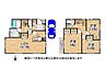間取り：全居室収納付きの3LDKの間取りです