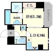 ゼウス桜川プレミアム 201 ｜ 大阪府大阪市浪速区幸町3丁目4番地17号（賃貸マンション1LDK・2階・33.93㎡） その2