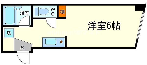 エルパラッツォ日本橋 ｜大阪府大阪市浪速区日本橋4丁目(賃貸マンション1K・1階・23.00㎡)の写真 その2