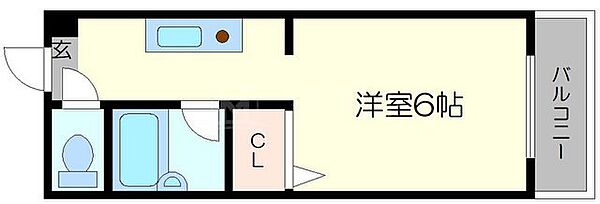 シティライフエステート難波南 ｜大阪府大阪市浪速区戎本町1丁目(賃貸マンション1K・3階・17.00㎡)の写真 その2