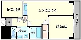 ヴィラスリースター鶴浜 305 ｜ 大阪府大阪市大正区鶴町3丁目19-15（賃貸マンション2LDK・3階・55.72㎡） その2