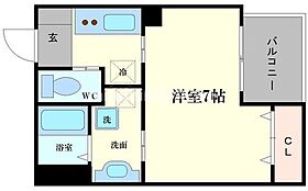 みおつくし岸里  ｜ 大阪府大阪市西成区千本中1丁目（賃貸マンション1K・6階・24.00㎡） その2