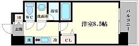 Splendide NAMBAIII  ｜ 大阪府大阪市浪速区戎本町1丁目（賃貸マンション1K・6階・27.90㎡） その2