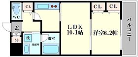 Mayfer  ｜ 大阪府大阪市西成区梅南3丁目（賃貸マンション1LDK・1階・40.14㎡） その2