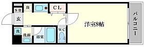 CITYSPIRE幸町 305 ｜ 大阪府大阪市浪速区幸町3丁目（賃貸マンション1K・3階・24.91㎡） その2