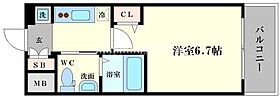 ラクラス阿倍野元町  ｜ 大阪府大阪市阿倍野区阿倍野元町（賃貸マンション1K・9階・20.36㎡） その2