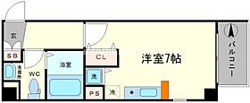 セレブコート日本橋  ｜ 大阪府大阪市浪速区日本橋3丁目2番1号（賃貸マンション1R・7階・22.76㎡） その2