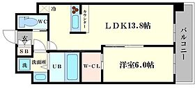 グランカーサ難波元町  ｜ 大阪府大阪市浪速区元町2丁目（賃貸マンション1LDK・8階・46.38㎡） その2