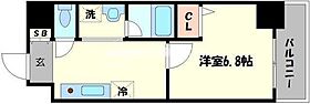 サウスヒルズ難波III番館  ｜ 大阪府大阪市浪速区敷津西2丁目（賃貸マンション1K・6階・25.08㎡） その2