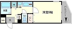 プレサンス難波リバーオアシス  ｜ 大阪府大阪市浪速区幸町1丁目2番24号（賃貸マンション1R・7階・21.00㎡） その2