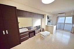 ミランダセレブII 3階ワンルームのリビング/ダイニング