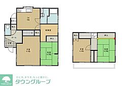 水野貸家 4SDKの間取り