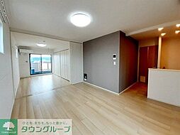 JR八高線 東飯能駅 徒歩13分の賃貸アパート 3階1LDKのリビング/ダイニング