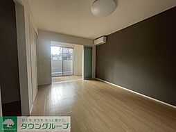 サニーオリーブ（越生町上野東アパート新築工事） 1階1LDKのリビング/ダイニング