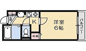 ピュアメゾン  ｜ 大阪府茨木市中津町16-27（賃貸マンション1K・3階・19.88㎡） その2