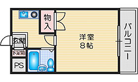 アンフィニィ・芥川 310 ｜ 大阪府高槻市芥川町３丁目（賃貸マンション1K・3階・20.50㎡） その2