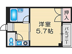 ハイツ富田 303 ｜ 大阪府高槻市富田町４丁目（賃貸マンション1K・3階・19.06㎡） その2