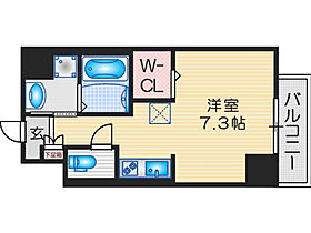 ガーデンクォーツ摂津正雀 805 ｜ 大阪府摂津市正雀本町１丁目（賃貸マンション1K・8階・28.00㎡） その2