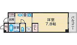 ドマーニ ワンルームの間取図画像