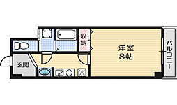 フルハウス 1Kの間取図画像