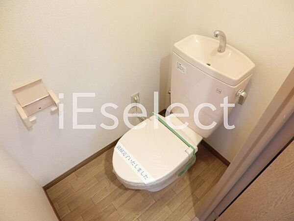 画像9:トイレはシンプルです。