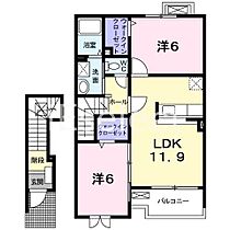 千葉県佐倉市太田（賃貸アパート2LDK・2階・58.80㎡） その2