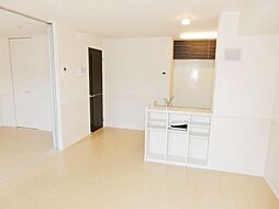 JR総武本線 四街道駅 3.2kmの賃貸アパート 2階2LDKのリビング/ダイニング