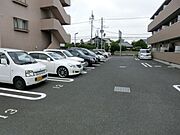 敷地内の駐車場もあります。