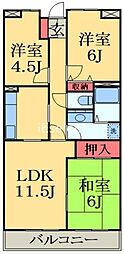 アーバン・ヒルズ21 3LDKの間取図画像
