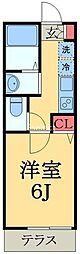 KINOMI STUDIO 1Kの間取図画像