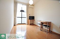 京王線 仙川駅 徒歩20分の賃貸アパート 2階1Kのリビング/ダイニング