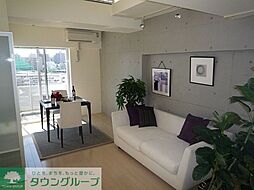 JR山手線 目黒駅 徒歩7分の賃貸マンション 3階ワンルームのリビング/ダイニング