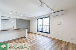 東急東横線 都立大学駅 徒歩10分の賃貸マンション 3階1LDKのリビング/ダイニング