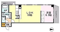 TSKY 1LDKの間取図画像