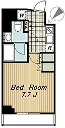 ステラメゾン三軒茶屋 1Kの間取図画像