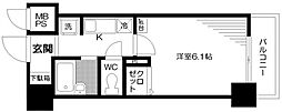 日神パレステージ三軒茶屋2 1Kの間取図画像