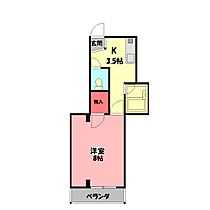 シャルマン西町  ｜ 大阪府守口市八雲西町４丁目（賃貸マンション1K・3階・21.85㎡） その2