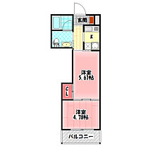 FEEL DOI  ｜ 大阪府守口市金下町１丁目（賃貸マンション2K・6階・30.07㎡） その2